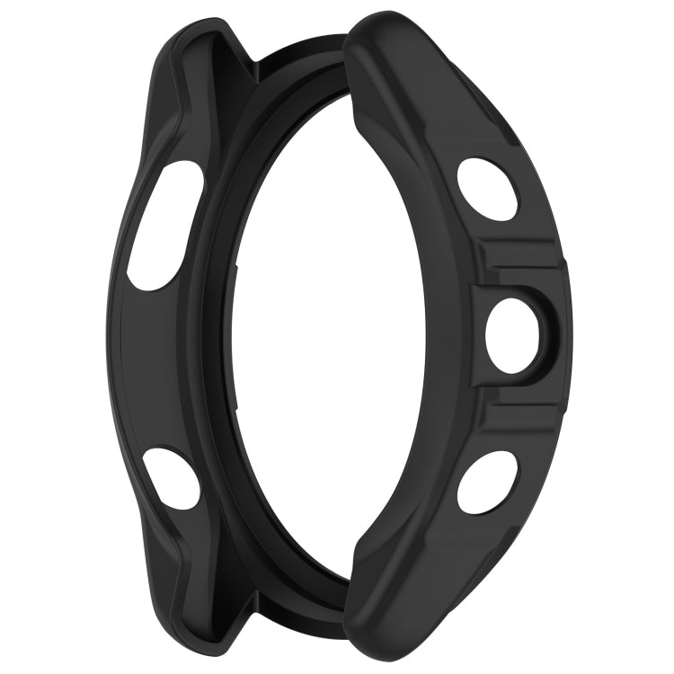 For Garmin Forerunner 965 Armor Hollow Watch Protective Case(Black) - Watch Cases by PMC Jewellery | Online Shopping South Africa | PMC Jewellery