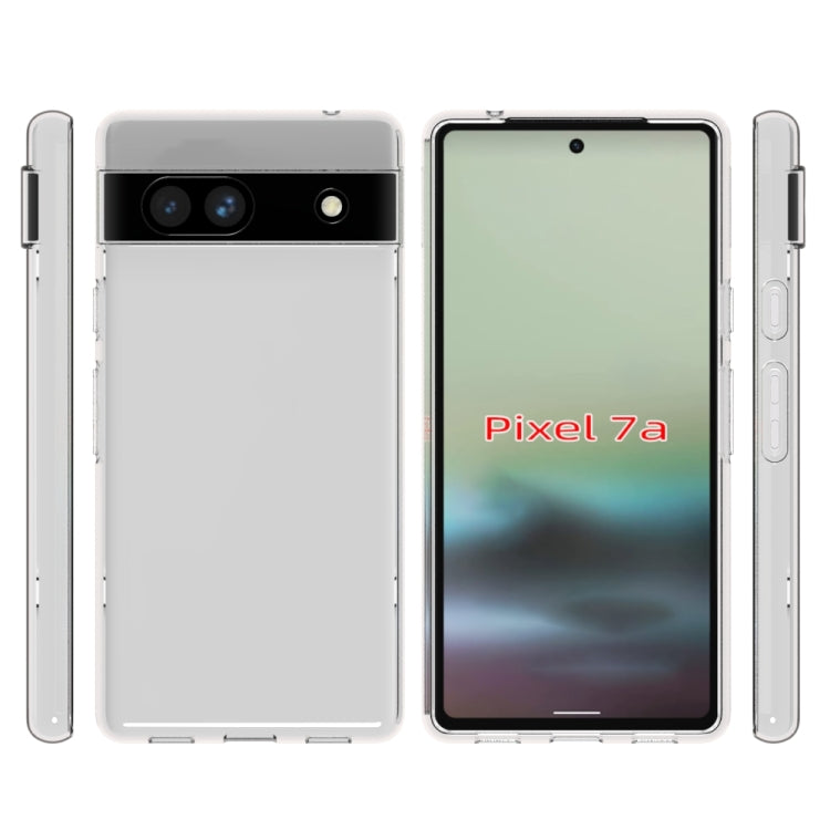 For Google Pixel 7a Waterproof Texture TPU Phone Case(Transparent) - free shipping - PMC TechLife - Order now!