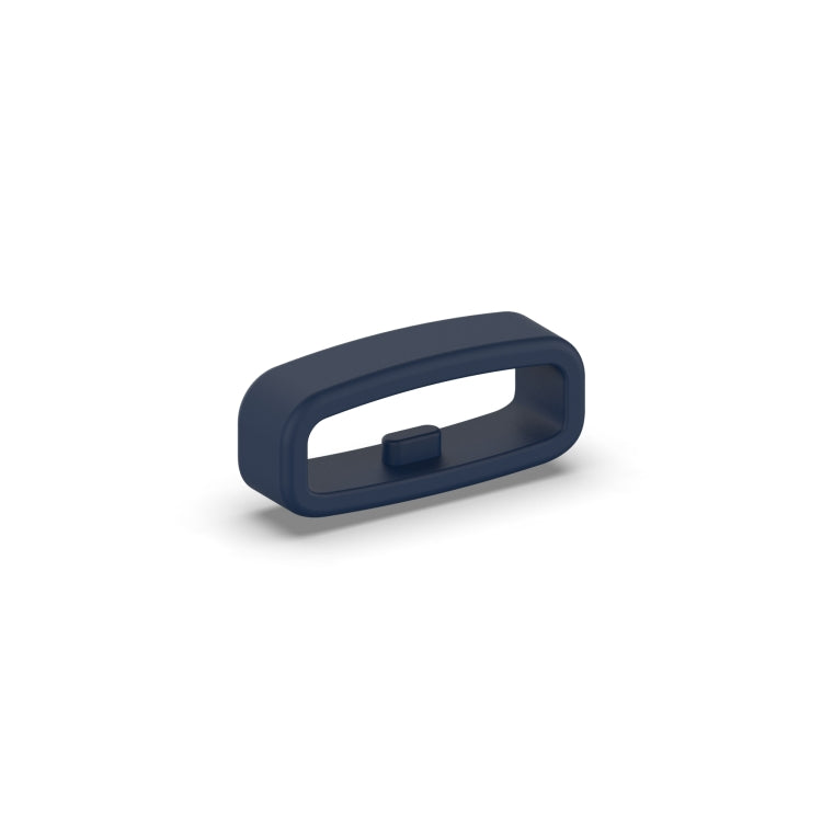 20mm 10pcs Universal Watch Band Fixed Silicone Ring Safety Buckle(Navy Blue) -  by PMC TechLife | Online Shopping South Africa | PMC TechLife