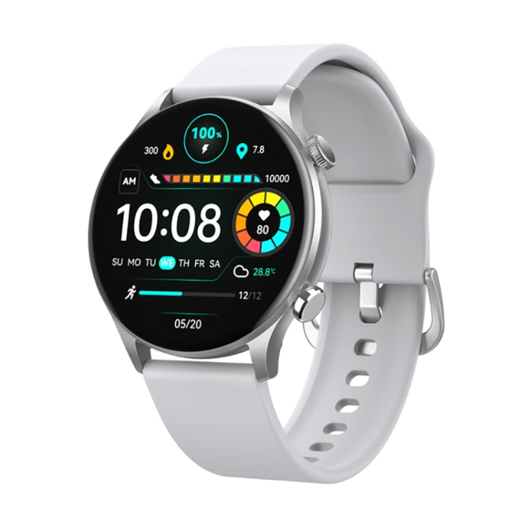 Original Xiaomi Youpin HAYLOU RT3 LS16 1.43 inch AMOLED Smart Watch Support Bluetooth Call / Health Monitoring(Silver) - Wearable Devices by Xiaomi | Online Shopping South Africa | PMC Jewellery | Buy Now Pay Later Mobicred