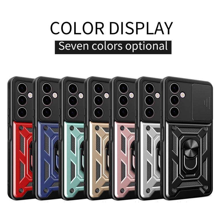 For Samsung Galaxy A24 4G Sliding Camera Cover Design TPU+PC Phone Case(Red) - free shipping - PMC TechLife - Order now!