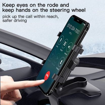 Yesido C101 Car Multifunctional Dashboard Mobile Phone Holder(Black) - Car Holders by Yesido | Online Shopping South Africa | PMC Jewellery | Buy Now Pay Later Mobicred