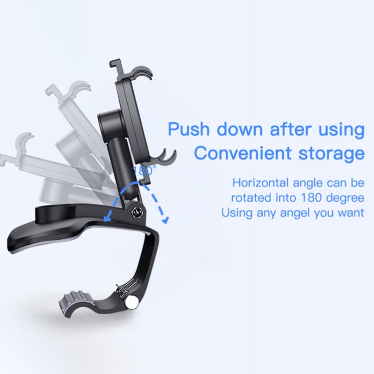 Yesido C101 Car Multifunctional Dashboard Mobile Phone Holder(Black) - Car Holders by Yesido | Online Shopping South Africa | PMC TechLife | Buy Now Pay Later Mobicred