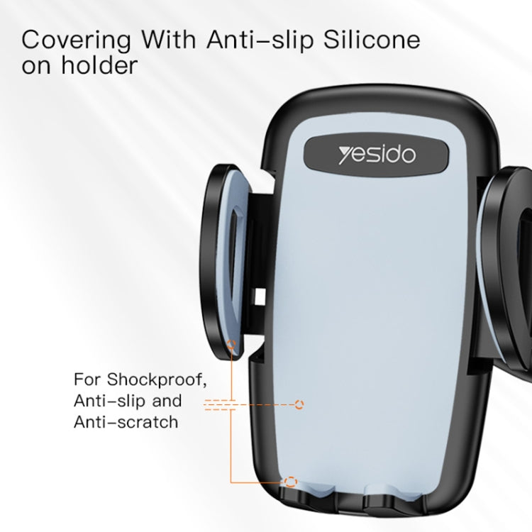 Yesido C112 Universal Car Water Cup Holder Telescopic Hose Phone Holder(Black) - free shipping - PMC TechLife - Order now!