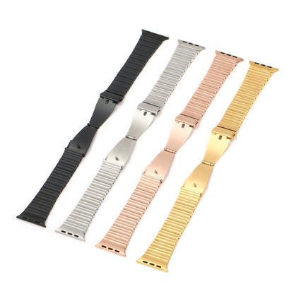 Ocean Metal Replacement Watch Band For Apple Watch 8 41mm(Rose Gold) -  by PMC Jewellery | Online Shopping South Africa | PMC Jewellery