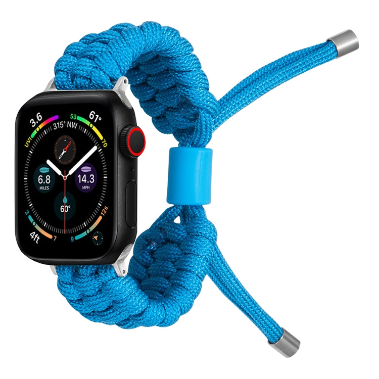 Stretch Plain Silicone Bean Watch Band For Apple Watch 7 45mm(Sky Blue) -  by PMC TechLife | Online Shopping South Africa | PMC TechLife