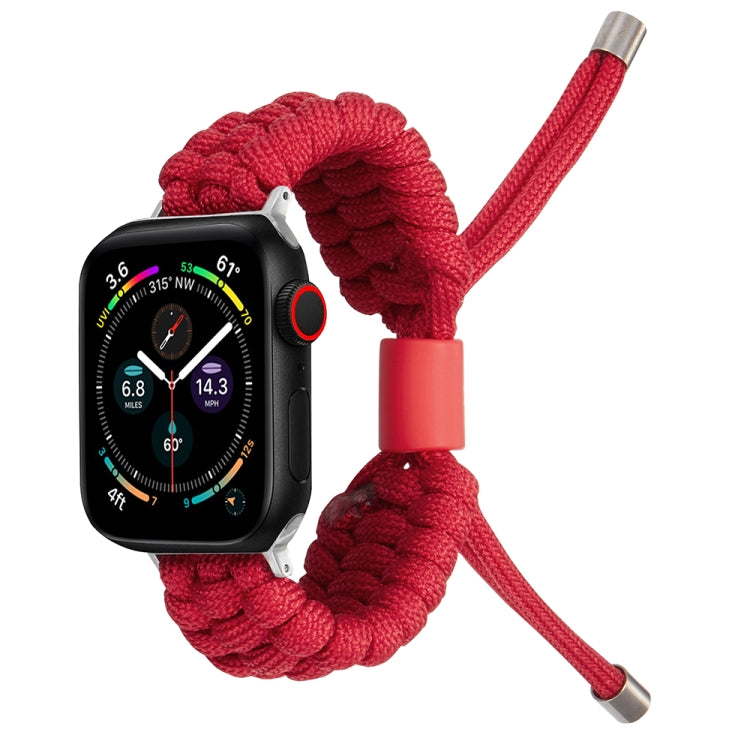 Stretch Plain Silicone Bean Watch Band For Apple Watch SE 2022 40mm(Red) -  by PMC TechLife | Online Shopping South Africa | PMC TechLife