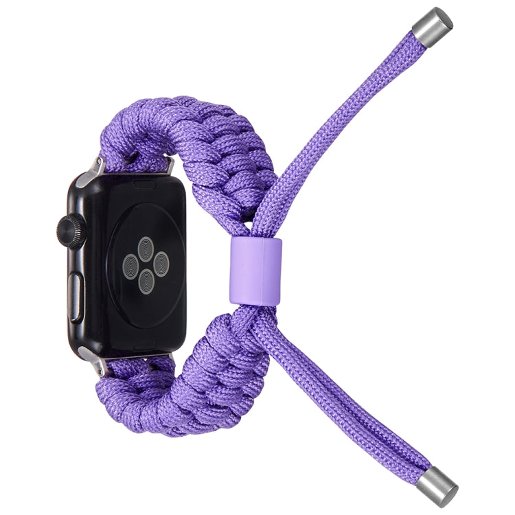 Stretch Plain Silicone Bean Watch Band For Apple Watch 4 44mm(Light Purple) -  by PMC TechLife | Online Shopping South Africa | PMC TechLife