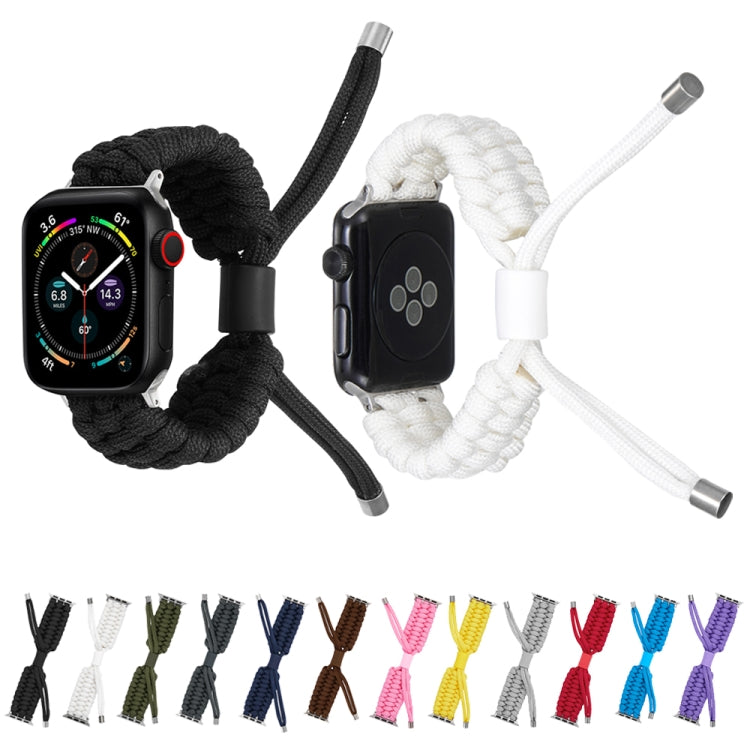 Stretch Plain Silicone Bean Watch Band For Apple Watch SE 2022 44mm(Navy Blue) -  by PMC TechLife | Online Shopping South Africa | PMC TechLife