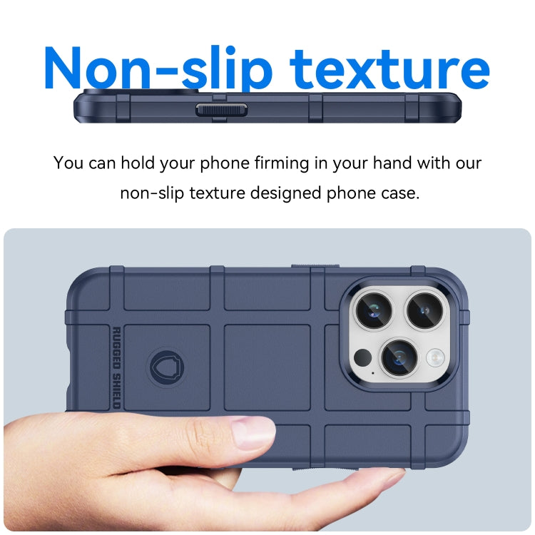 For iPhone 15 Pro Max Full Coverage Shockproof TPU Phone Case(Blue) - free shipping - PMC TechLife - Order now!