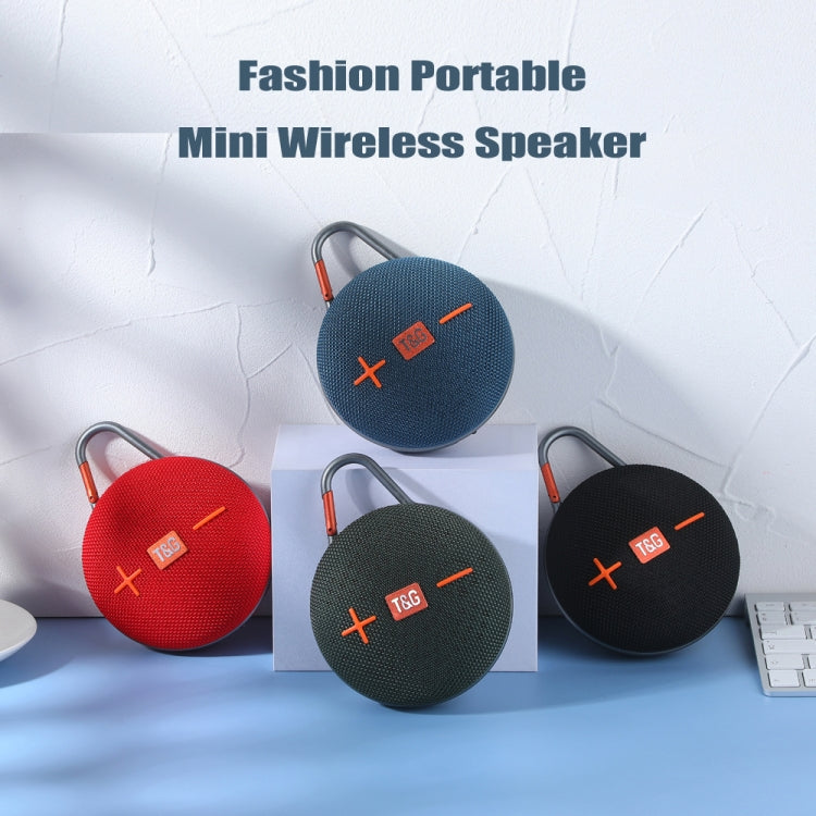 T&G TG648 TWS Outdoor Mini Portable Wireless Bluetooth Speaker with LED Light(Red) - Mini Speaker by T&G | Online Shopping South Africa | PMC Jewellery