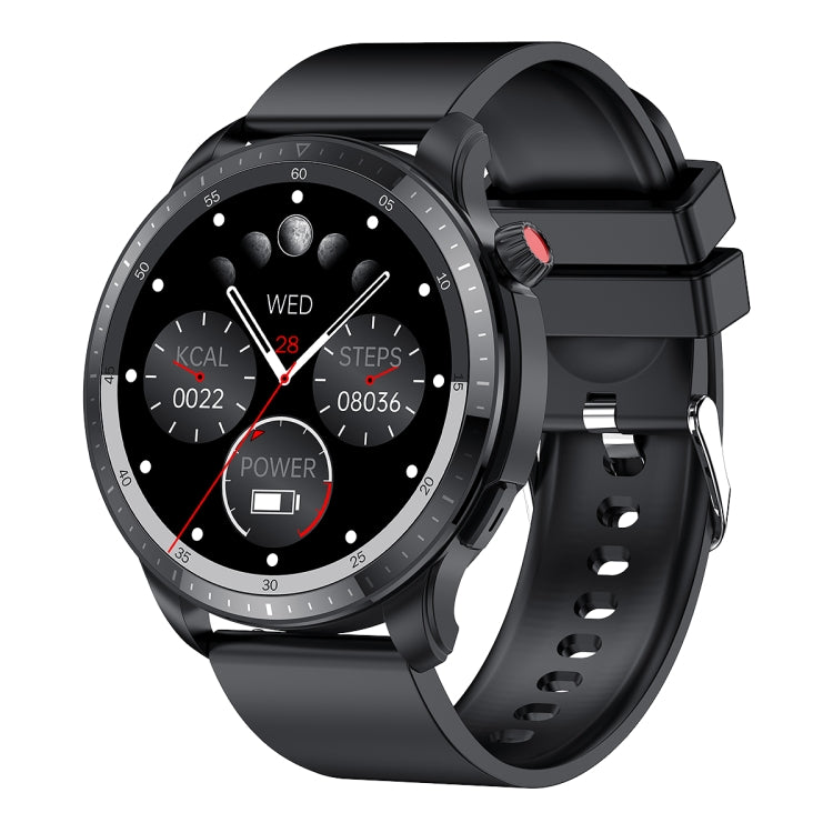 T52 1.39 inch IP67 Waterproof Silicone Band Smart Watch Supports Bluetooth Call / Blood Oxygen / Body Temperature Monitoring(Black) -  by PMC Jewellery | Online Shopping South Africa | PMC Jewellery