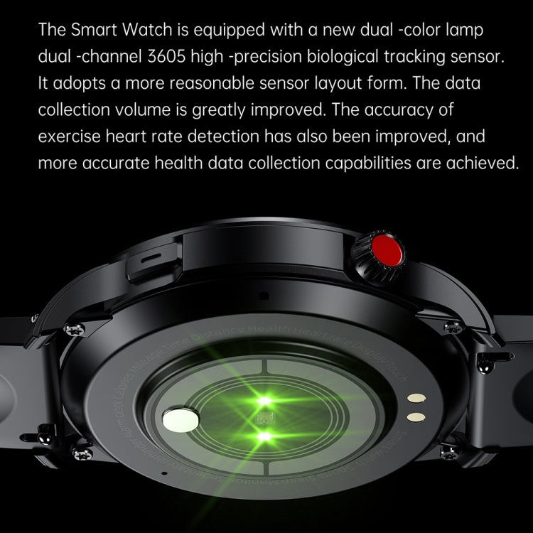 T52 1.39 inch IP67 Waterproof Silicone Band Smart Watch Supports Bluetooth Call / Blood Oxygen / Body Temperature Monitoring(Black) -  by PMC Jewellery | Online Shopping South Africa | PMC Jewellery