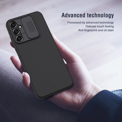 For Samsung Galaxy A34 5G NILLKIN Black Mirror Series Camshield PC Phone Case(Black) - Galaxy Phone Cases by NILLKIN | Online Shopping South Africa | PMC Jewellery | Buy Now Pay Later Mobicred