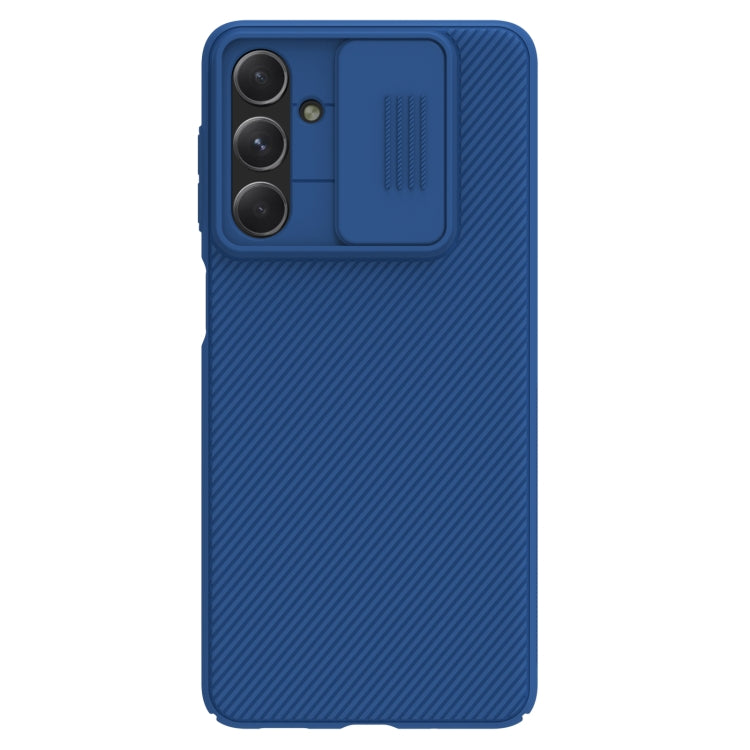 For Samsung Galaxy M54 5G NILLKIN Black Mirror Series Camshield PC Phone Case(Blue) - Galaxy Phone Cases by NILLKIN | Online Shopping South Africa | PMC Jewellery | Buy Now Pay Later Mobicred