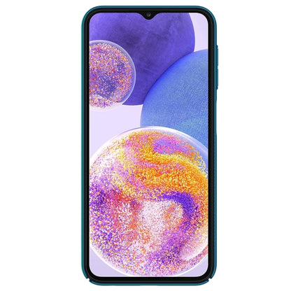 For Samsung Galaxy A24 4G NILLKIN Frosted PC Phone Case(Blue) - Galaxy Phone Cases by NILLKIN | Online Shopping South Africa | PMC Jewellery