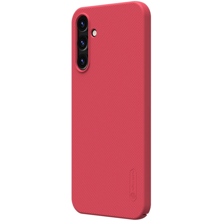 For Samsung Galaxy A15 5G NILLKIN Frosted PC Phone Case(Red) - Galaxy Phone Cases by NILLKIN | Online Shopping South Africa | PMC TechLife | Buy Now Pay Later Mobicred