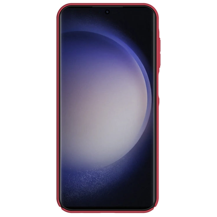 For Samsung Galaxy A15 5G NILLKIN Frosted PC Phone Case(Red) - Galaxy Phone Cases by NILLKIN | Online Shopping South Africa | PMC TechLife | Buy Now Pay Later Mobicred