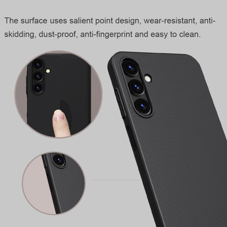 For Samsung Galaxy A15 5G NILLKIN Frosted PC Phone Case(Red) - Galaxy Phone Cases by NILLKIN | Online Shopping South Africa | PMC TechLife | Buy Now Pay Later Mobicred