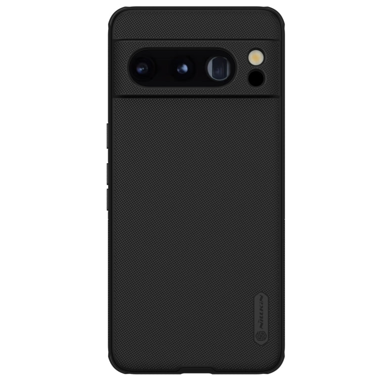 For Google Pixel 8 Pro NILLKIN Frosted Shield Pro PC + TPU Phone Case(Black) - Google Cases by NILLKIN | Online Shopping South Africa | PMC Jewellery | Buy Now Pay Later Mobicred