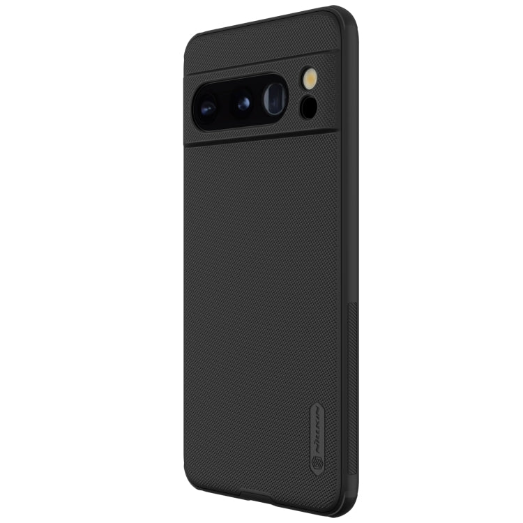 For Google Pixel 8 Pro NILLKIN Frosted Shield Pro PC + TPU Phone Case(Black) - Google Cases by NILLKIN | Online Shopping South Africa | PMC Jewellery | Buy Now Pay Later Mobicred