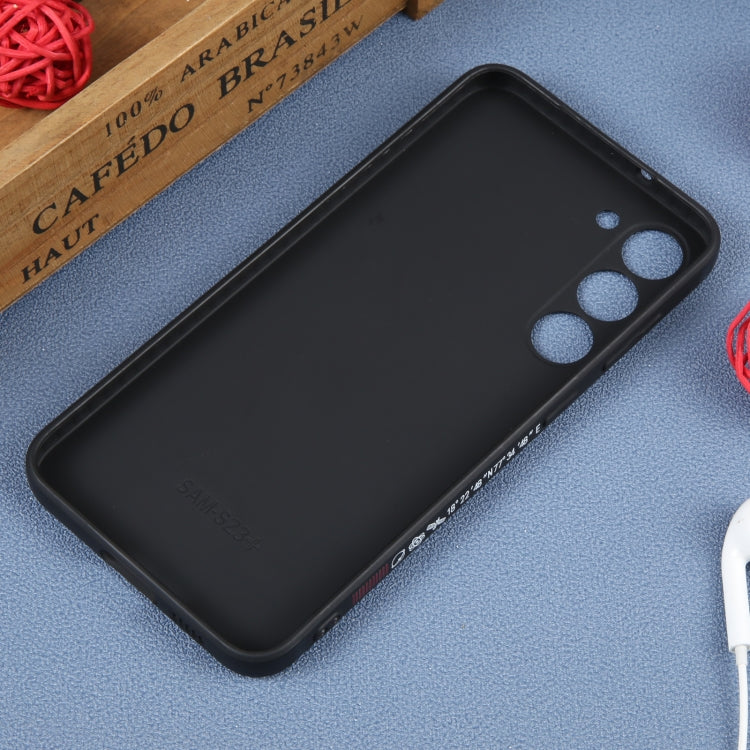 For Samsung Galaxy A03s EU Astronaut Pattern Silicone Straight Edge Phone Case(Flying Astronaut-Black) - free shipping - PMC TechLife - Order now!