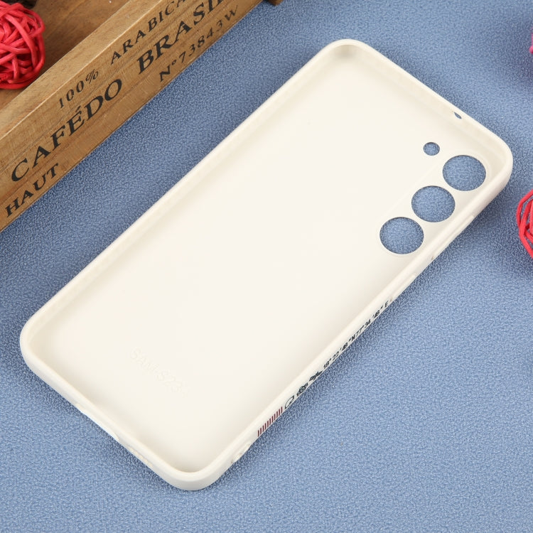 For Samsung Galaxy A02 Astronaut Pattern Silicone Straight Edge Phone Case(Flying Astronaut-White) - free shipping - PMC TechLife - Order now!