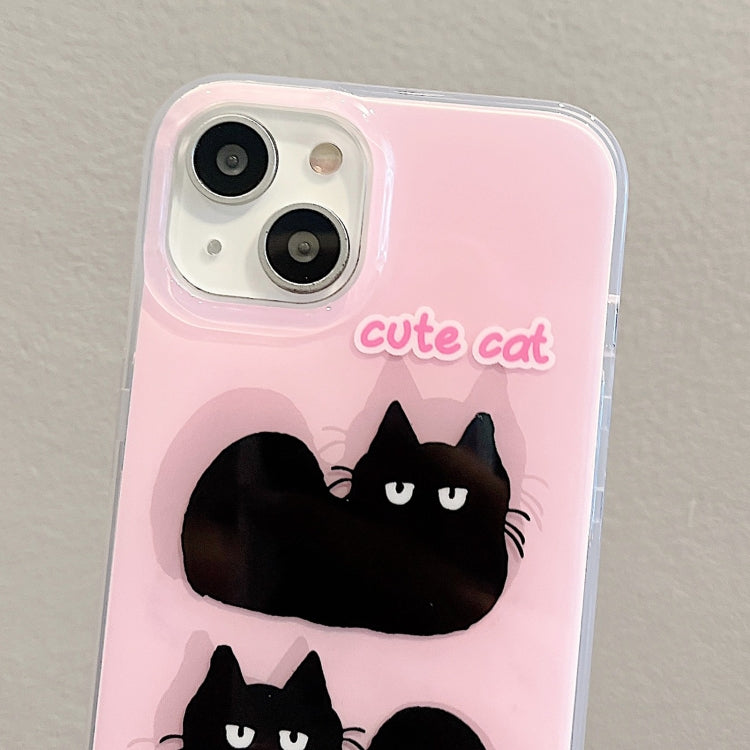 For iPhone 12 IMD Cute Animal Pattern Phone Case(Cat) - free shipping - PMC TechLife - Order now!