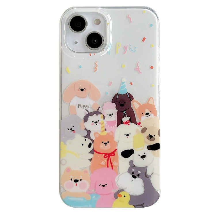 For iPhone 12 IMD Cute Animal Pattern Phone Case(Dog) - free shipping - PMC TechLife - Order now!