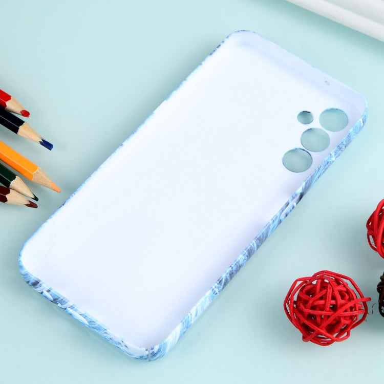 For Samsung Galaxy A14 Marble Pattern Phone Case(Navy Blue White) - free shipping - PMC TechLife - Order now!