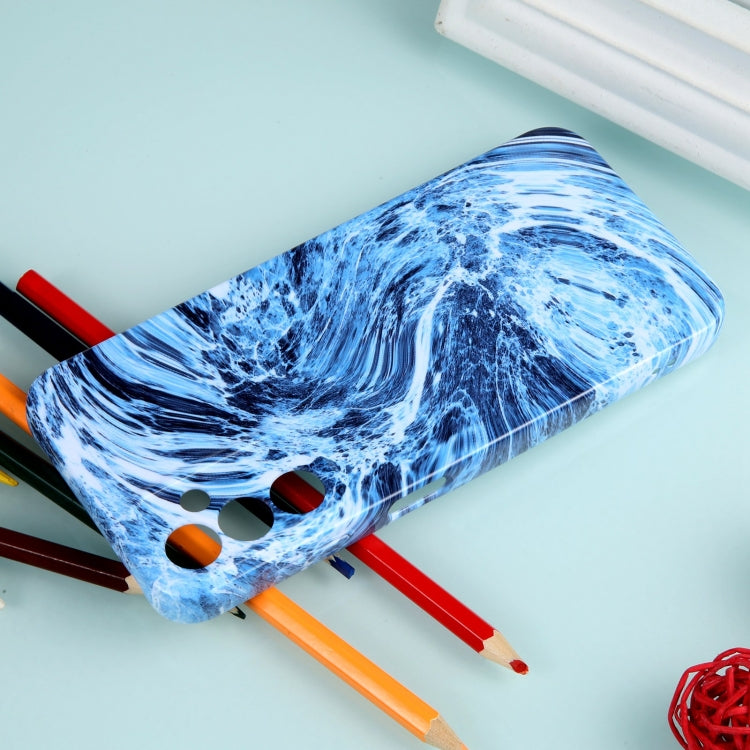For Samsung Galaxy A14 Marble Pattern Phone Case(Navy Blue White) - free shipping - PMC TechLife - Order now!