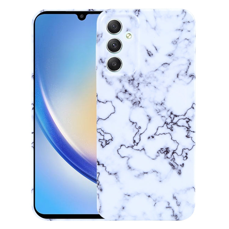 For Samsung Galaxy A34 Marble Pattern Phone Case(Green White) - free shipping - PMC TechLife - Order now!