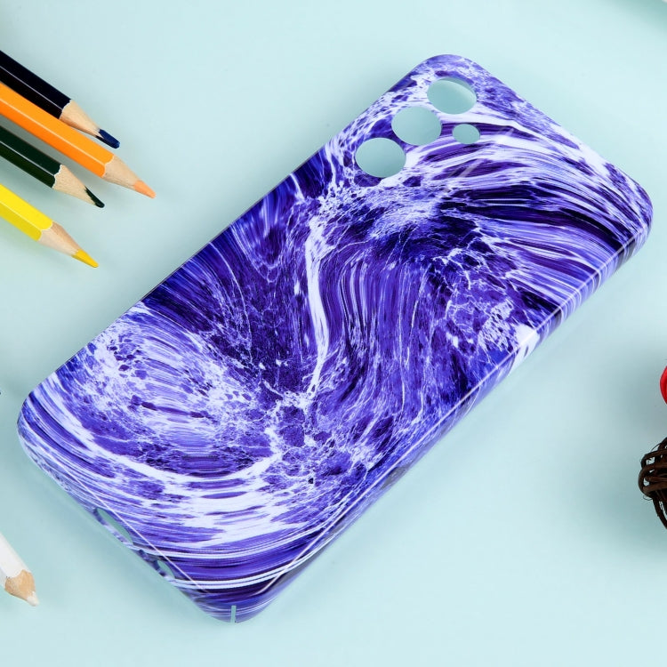 For Samsung Galaxy A34 Marble Pattern Phone Case(Purple White) - free shipping - PMC TechLife - Order now!
