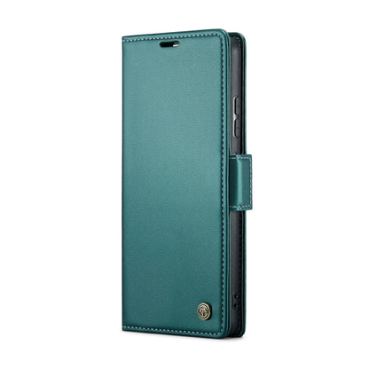 For Xiaomi 12 / 12X / 12S CaseMe 023 Butterfly Buckle Litchi Texture RFID Anti-theft Leather Phone Case(Pearly Blue) - 12 Cases by CaseMe | Online Shopping South Africa | PMC Jewellery