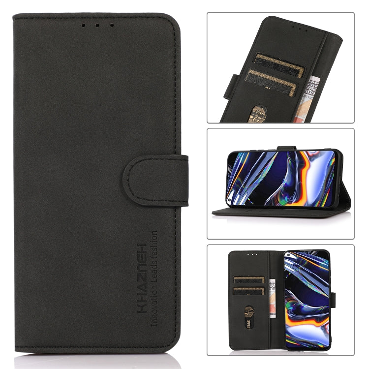 For Xiaomi Redmi Note 12S 4G KHAZNEH Matte Texture Leather Phone Case(Black) - free shipping - PMC TechLife - Order now!