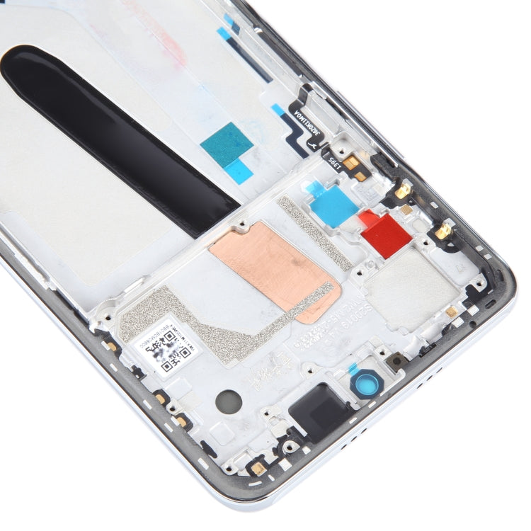 OLED LCD Screen For Xiaomi 11X Pro Digitizer Full Assembly with Frame(Silver) - free shipping - PMC TechLife - Order now!