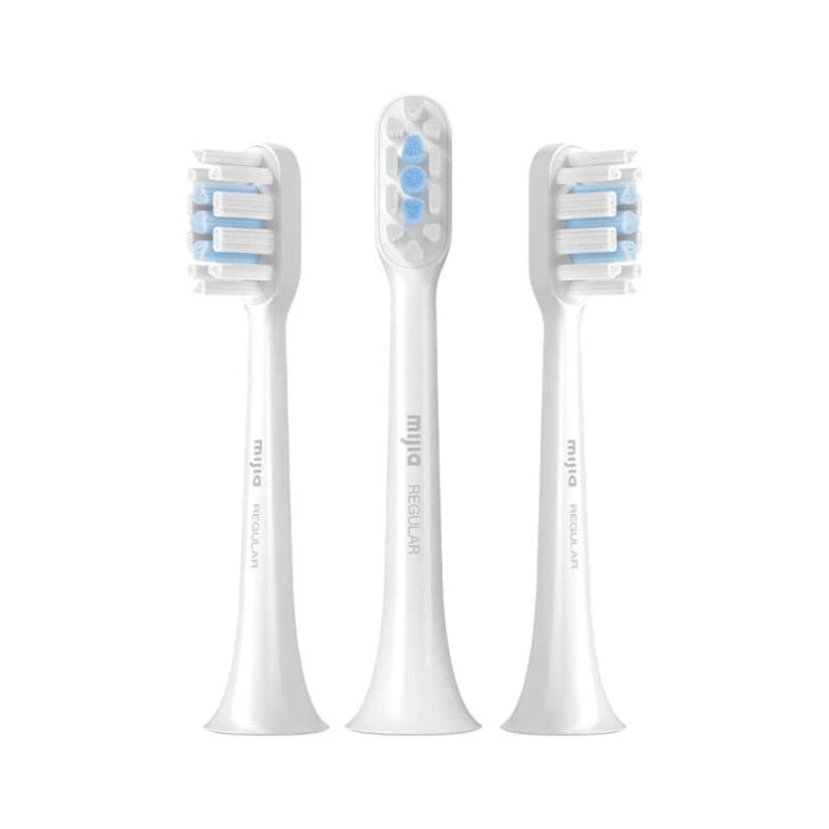 Original Xiaomi Mijia 3pcs Brush Head Standard Type for Sonic Electric Toothbrush T301 / T302(White) - Replacement Brush Heads by Xiaomi | Online Shopping South Africa | PMC Jewellery