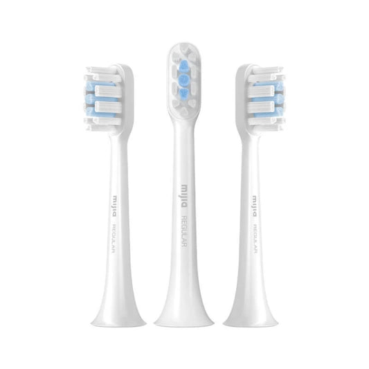 Original Xiaomi Mijia 3pcs Brush Head Standard Type for Sonic Electric Toothbrush T301 / T302(White) - Replacement Brush Heads by Xiaomi | Online Shopping South Africa | PMC Jewellery | Buy Now Pay Later Mobicred