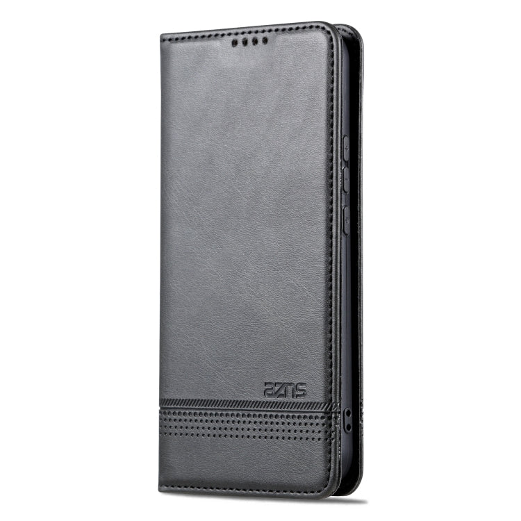For Huawei Nova 11 Pro AZNS Magnetic Calf Texture Flip Leather Phone Case(Black) - Huawei Cases by AZNS | Online Shopping South Africa | PMC TechLife | Buy Now Pay Later Mobicred