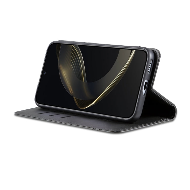 For Huawei Nova 11 Pro AZNS Magnetic Calf Texture Flip Leather Phone Case(Black) - Huawei Cases by AZNS | Online Shopping South Africa | PMC TechLife | Buy Now Pay Later Mobicred