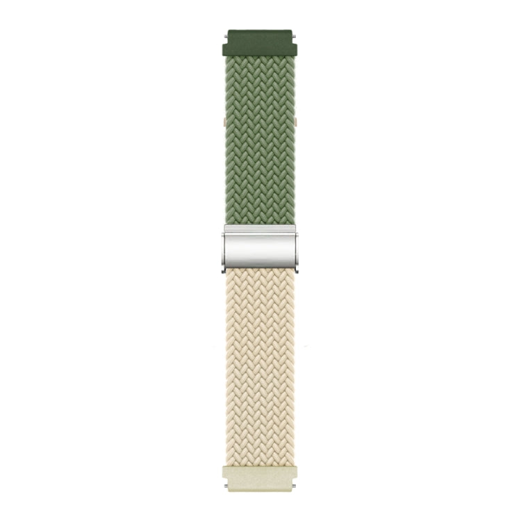 20mm Buckle Braided Nylon Watch Band(Cactus Starlight) - 20mm Bands by PMC TechLife | Online Shopping South Africa | PMC TechLife