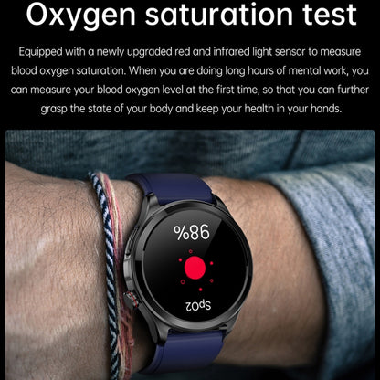 TK22 1.39 inch IP67 Waterproof Silicone Band Smart Watch Supports ECG / Non-invasive Blood Sugar(Red) - Smart Watches by PMC Jewellery | Online Shopping South Africa | PMC Jewellery