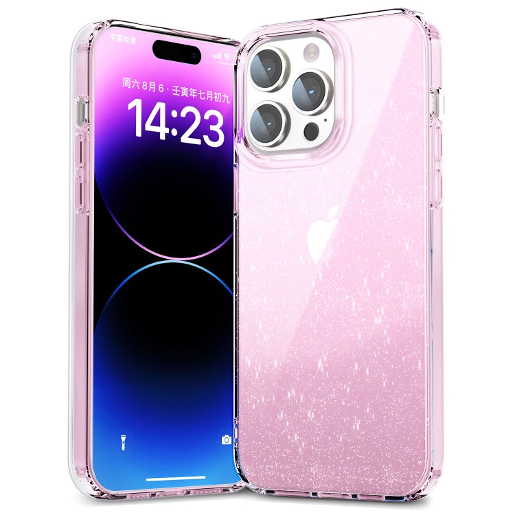 For iPhone 14 Pro Star Solid Color Phone Case(Pink) - iPhone 14 Pro Cases by PMC Jewellery | Online Shopping South Africa | PMC Jewellery