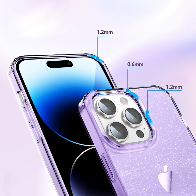 For iPhone 12 / 12 Pro Star Solid Color Phone Case(Purple) - iPhone 12 / 12 Pro Cases by PMC TechLife | Online Shopping South Africa | PMC TechLife