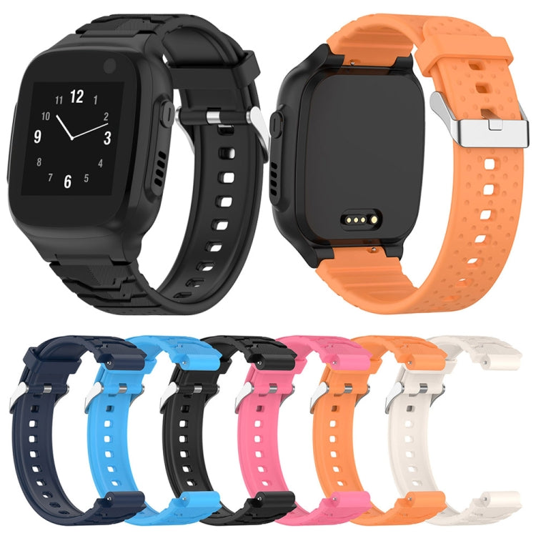 For Xplora X5 / X5 Play Children Watch Silicone Replacement Watch Band(Orange) - Watch Bands by PMC Jewellery | Online Shopping South Africa | PMC Jewellery