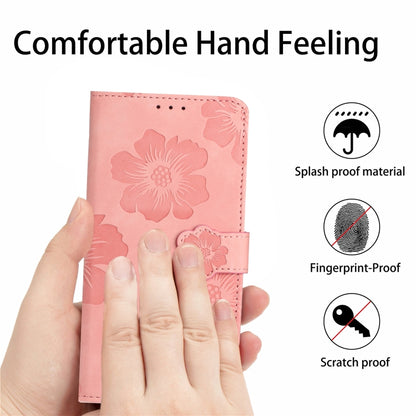 For Xiaomi 13 Pro Flower Embossing Pattern Leather Phone Case(Pink) - 13 Pro Cases by PMC Jewellery | Online Shopping South Africa | PMC Jewellery