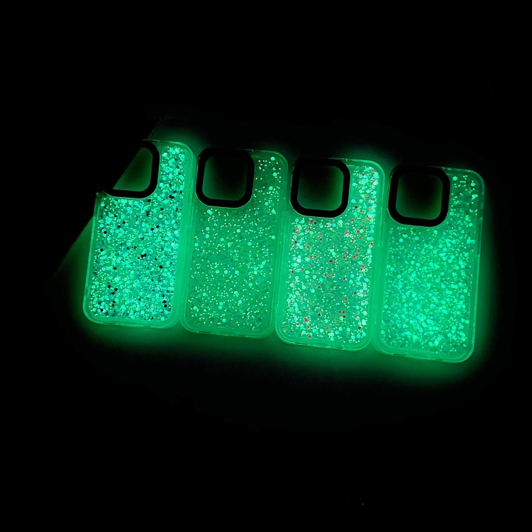For iPhone 12 Pro Max Noctilucent Light Drip Glue Shockproof Phone Case(Green) - free shipping - PMC TechLife - Order now!