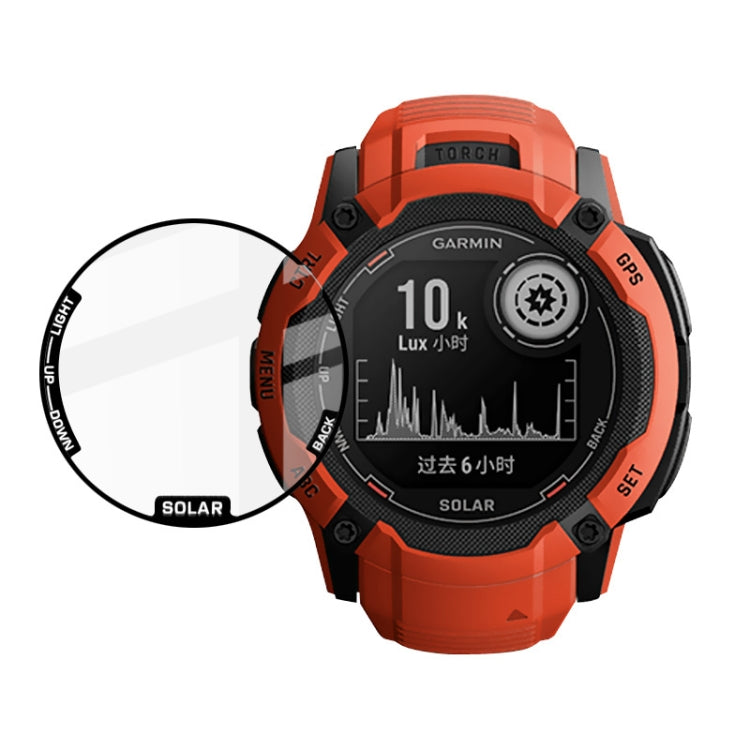 For Garmin Instinct 2X IMAK Plexiglass HD Watch Protective Film - Screen Protector by imak | Online Shopping South Africa | PMC Jewellery