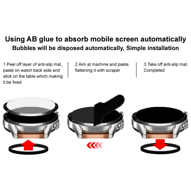 For Garmin Instinct 2X IMAK Plexiglass HD Watch Protective Film - Screen Protector by imak | Online Shopping South Africa | PMC TechLife