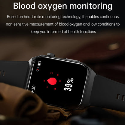 E530 1.91 inch IP68 Waterproof Steel Band Smart Watch Supports ECG / Non-invasive Blood Sugar(Black) - Smart Watches by PMC Jewellery | Online Shopping South Africa | PMC Jewellery